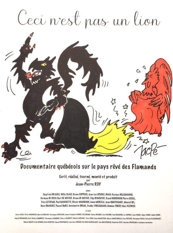 CECI N'EST PAS UN LION... Affiche 1... de JacPé